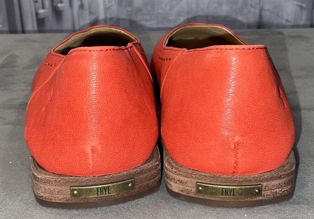 Frye Women’s Claire Flat Shoes,Red Size 9M - Picture 8 of 11